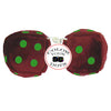 4 Inch Burgundy Fuzzy Dice